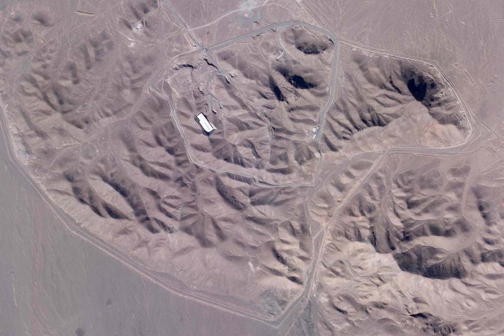 Iran’s Fordow nuclear facility sits deep inside a mountain, with just one structure visible from space. Photo: Planet Labs