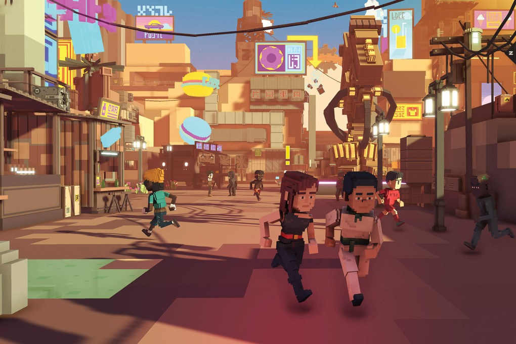 The Sandbox is a virtual world where people can socialise, play games and even attend concerts. Photo:  Handout