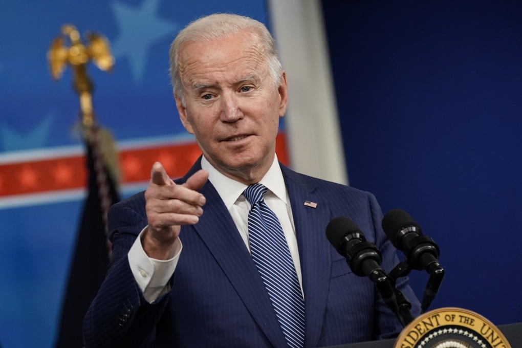 US President Joe Biden speaks on the nation’s supply chains in Washington on December 1. Photo: Bloomberg