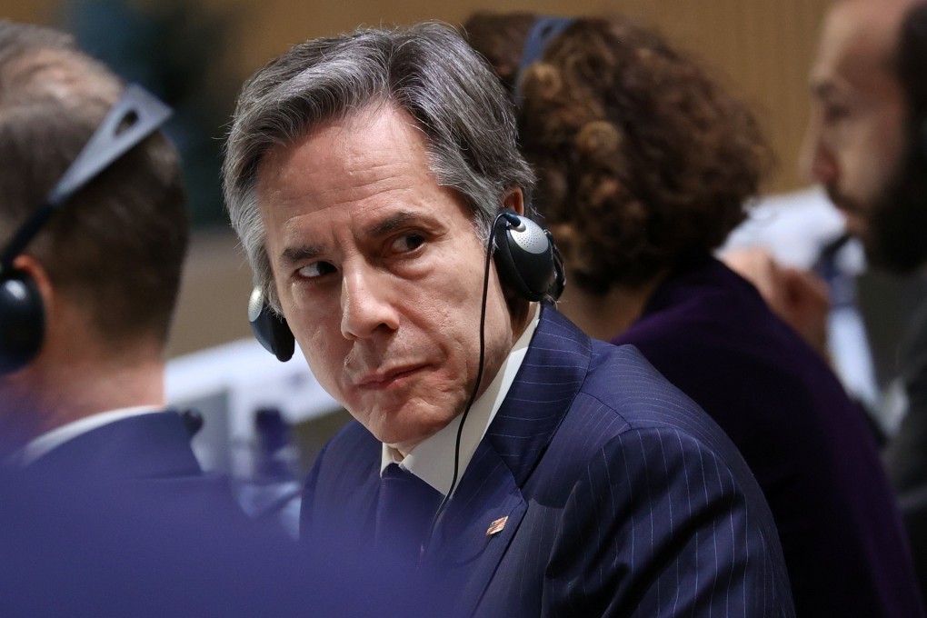 US Secretary of State Antony Blinken. Photo: Russian Foreign Ministry Handout via Reuters