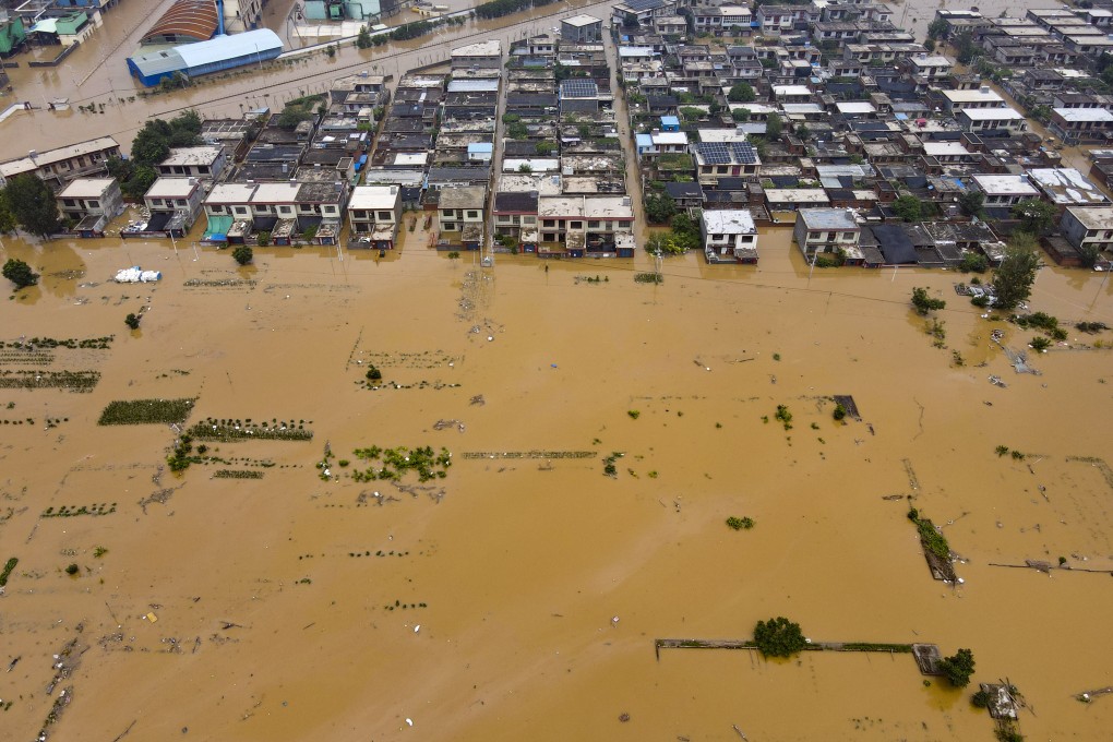 Floods brought devastation to Weihui in central China’s Henan province in July. Photo: Simon Song