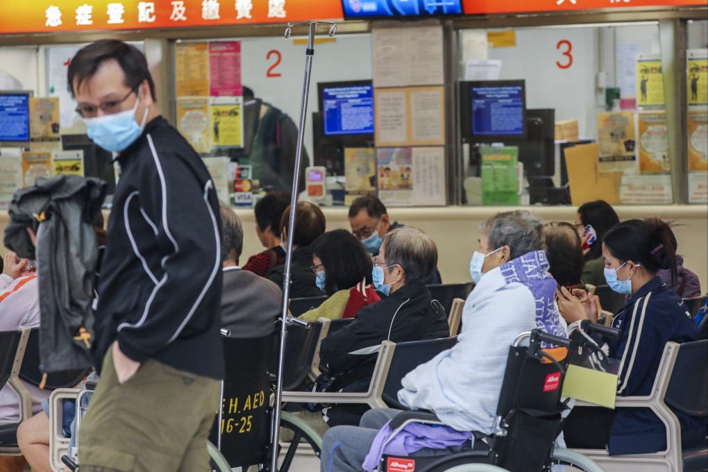 Most respondents in the survey did not want to visit hospital because of the  coronavirus. Photo: Felix Wong