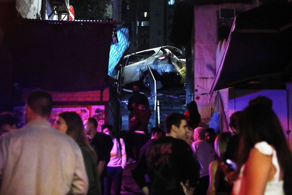 The accident occurred on Friday night. Photo: Edmond So