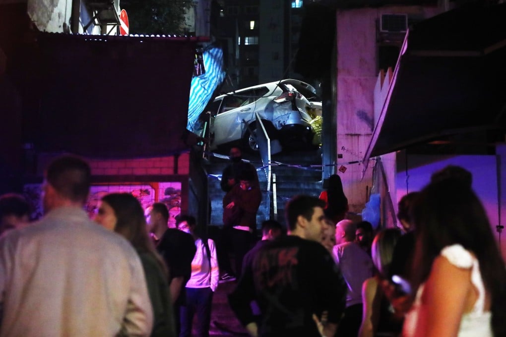 The accident occurred on Friday night. Photo: Edmond So