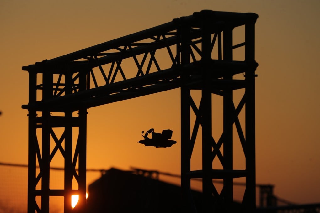 Hong Kong Open Drone Racing Championship event in Cyberport. Photo: Hong Kong Drone Sports Association