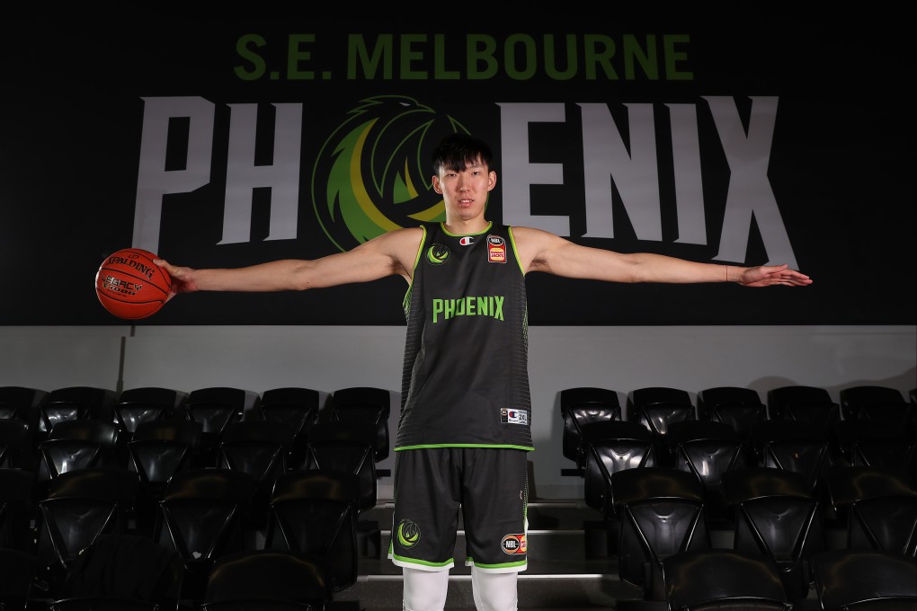Zhou Qi has made a huge impact on the NBL after signing with South East Melbourne Phoenix. Photo: Getty Images