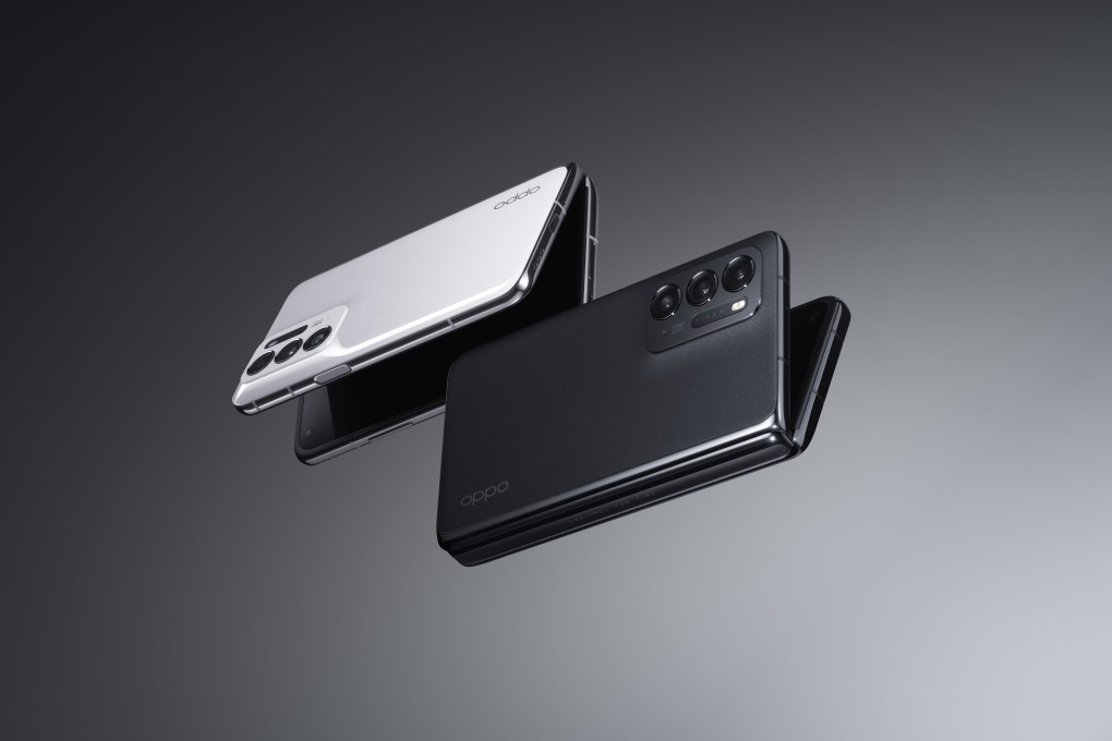 Oppo unveils its first foldable smartphone, the Find N. Photo: Handout