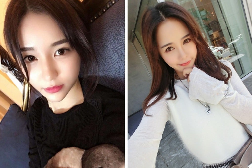 Live-streaming stars Xueli Cherie and Lin Shanshan were targeted by China’s internet watchdog. Photo: Weibo