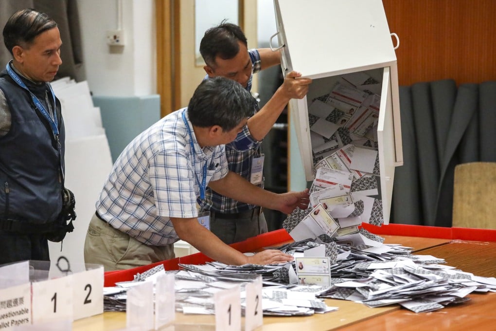 Civil servants on election day duty will have their compensation increased by between HK$110 and HK$5,830, depending on the polling station. Photo: Felix Wong