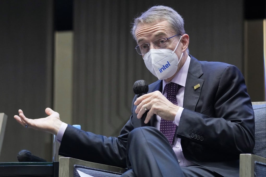 Intel CEO Pat Gelsinger speaks during a press conference at a hotel in Kuala Lumpur, Malaysia, on December 16, 2021. Photo: AP