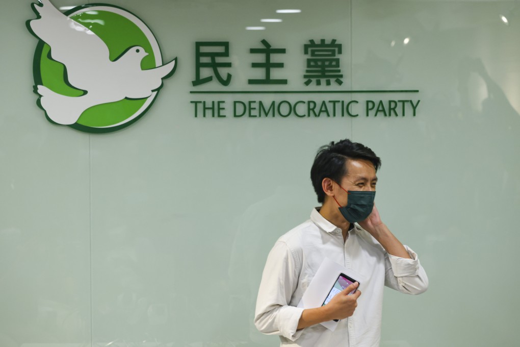 Democratic Party chief Lo Kin-hei. Photo: Dickson Lee