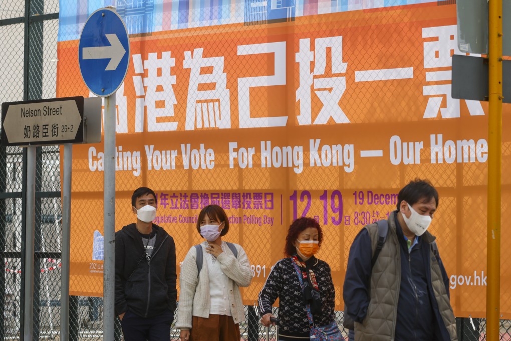 Officials have made a last-ditch push to drum up voter enthusiasm for Sunday’s Legislative Council election. Photo: Dickson Lee