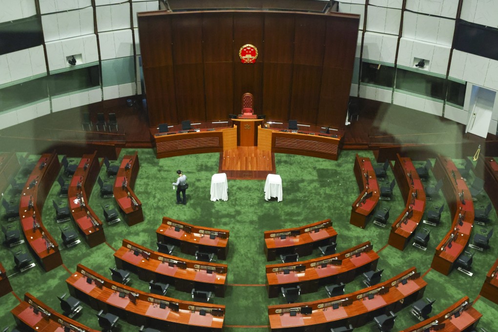 Hong Kong’s Legislative Council chamber. Photo: Dickson Lee