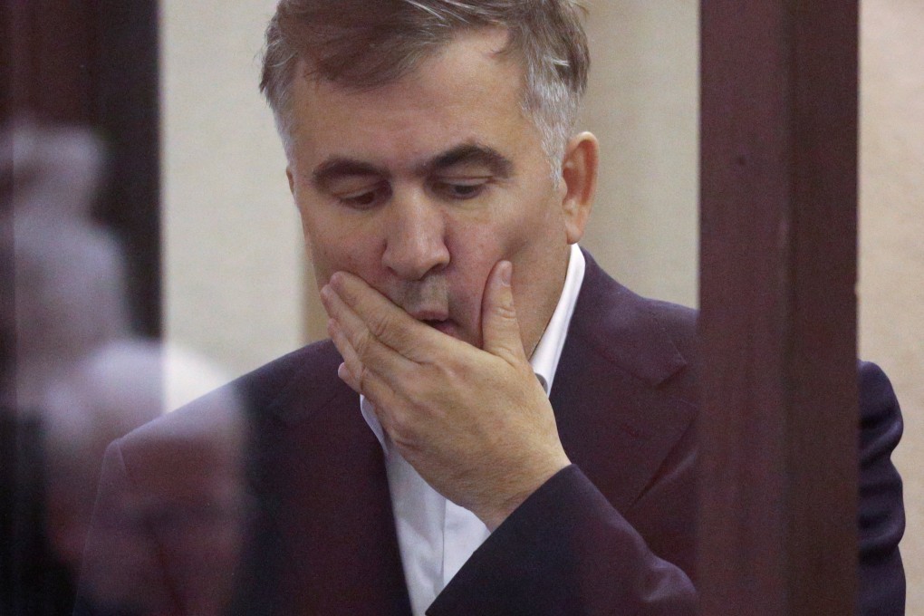 Former Georgian president Mikheil Saakashvili. Photo: Reuters