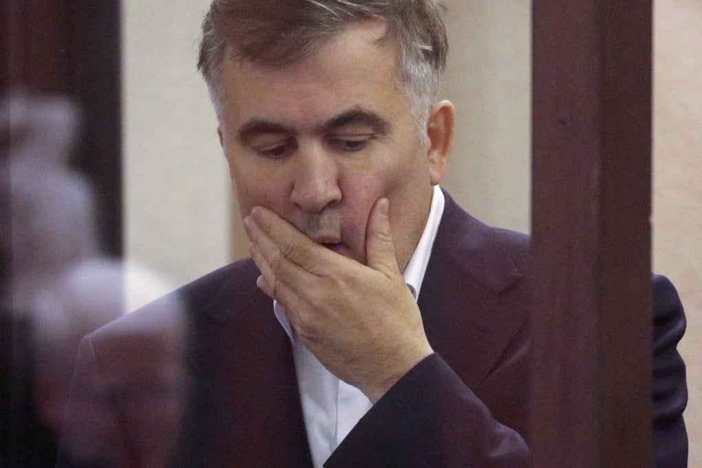 Former Georgian president Mikheil Saakashvili. Photo: Reuters