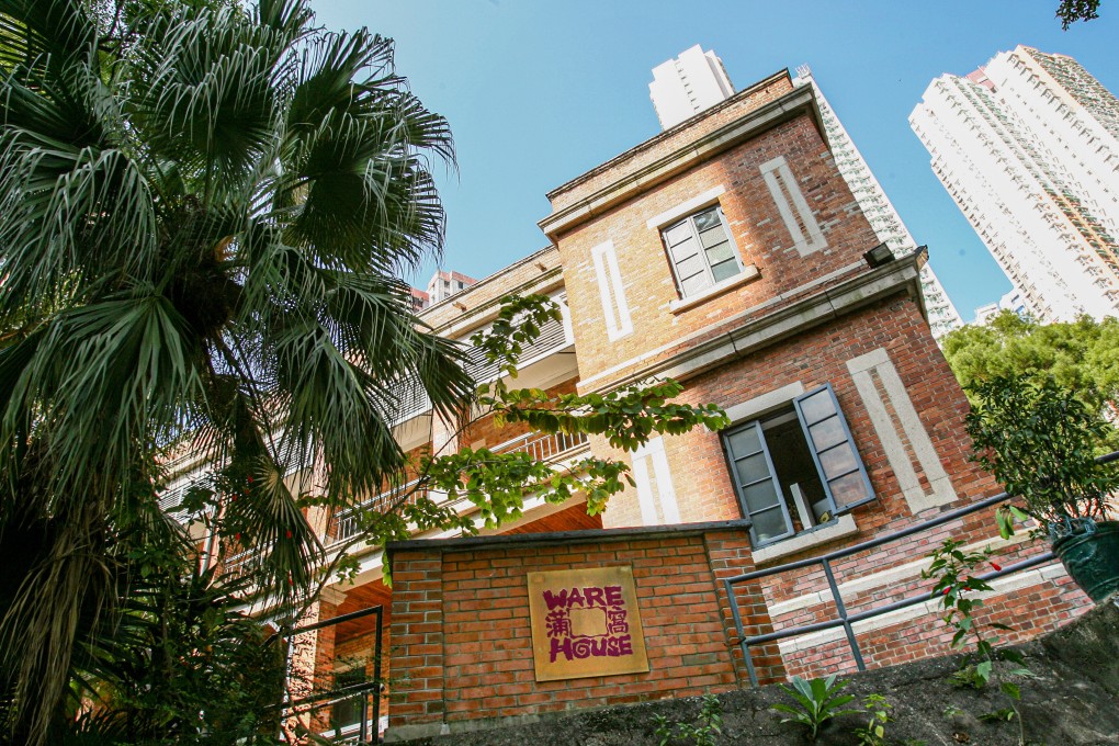Authorities recently conducted maintenance work on the former Aberdeen police station, now home to The Warehouse Teenage Club, but maintenance is difficult as the building is located on a hillside. Photo: May Tse