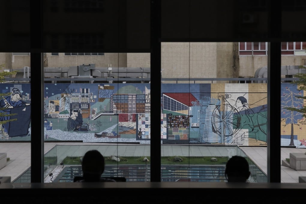 The Wavy Weaving Wall at The Mills in Tsuen Wan. The Mills’ revitalisation project was inspired by a cluster of mill factories going back to 1954. Photo: Jonathan Wong