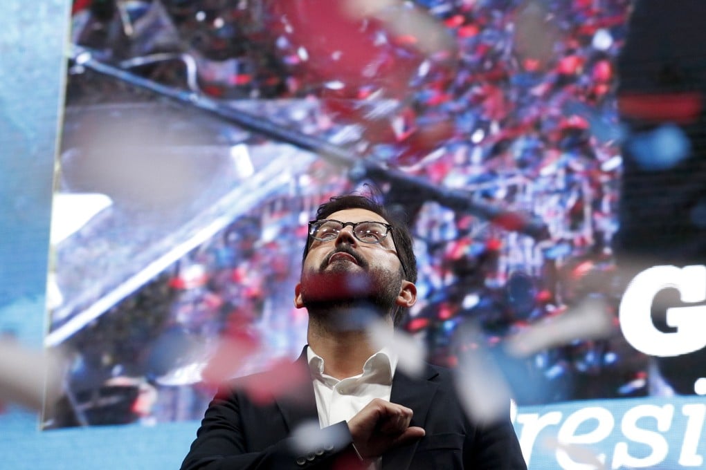 Chile’s President-elect Gabriel Boric. Photo: AP