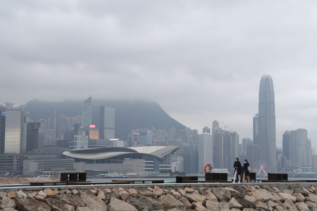East Coast Park Precinct (Phase 1) at Fortress Hill on Monday. Wet weather is expected throughout the week. Photo: May Tse