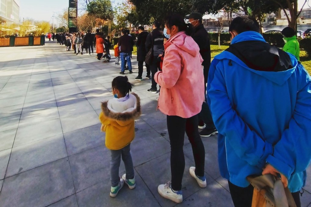 In Xian, students from kindergarten to high school have reportedly been ordered to stay home from Monday until further notice. Photo: Weibo