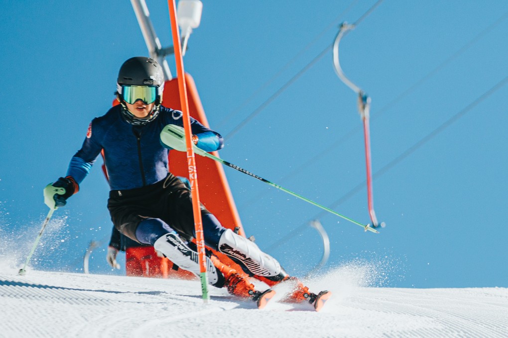 Adrian Yung is poised to become the first men’s skier to represent Hong Kong at the Winter Olympics. Photo: Skiing Association of Hong Kong