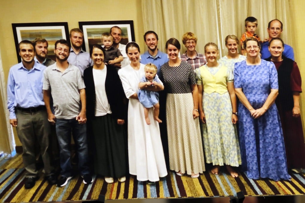 The freed hostages in Florida, after their escape from kidnappers in Haiti. Photo Christian Aid Ministries