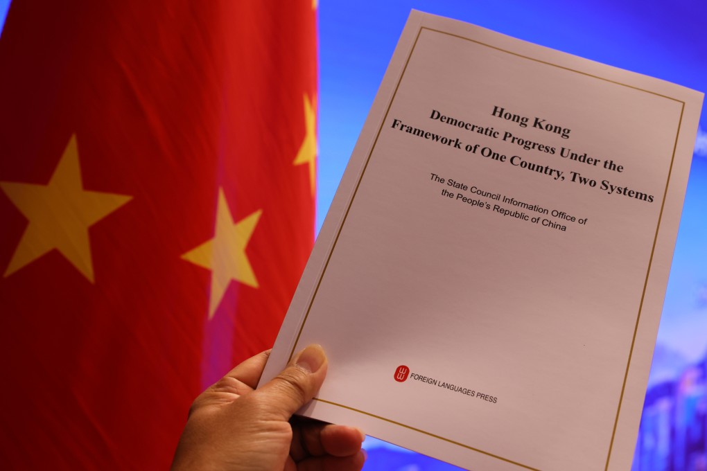 The white paper on Hong Kong’s democratic progress, released on December 21, paints the true picture of its development since 1997. Photo: Dickson Lee