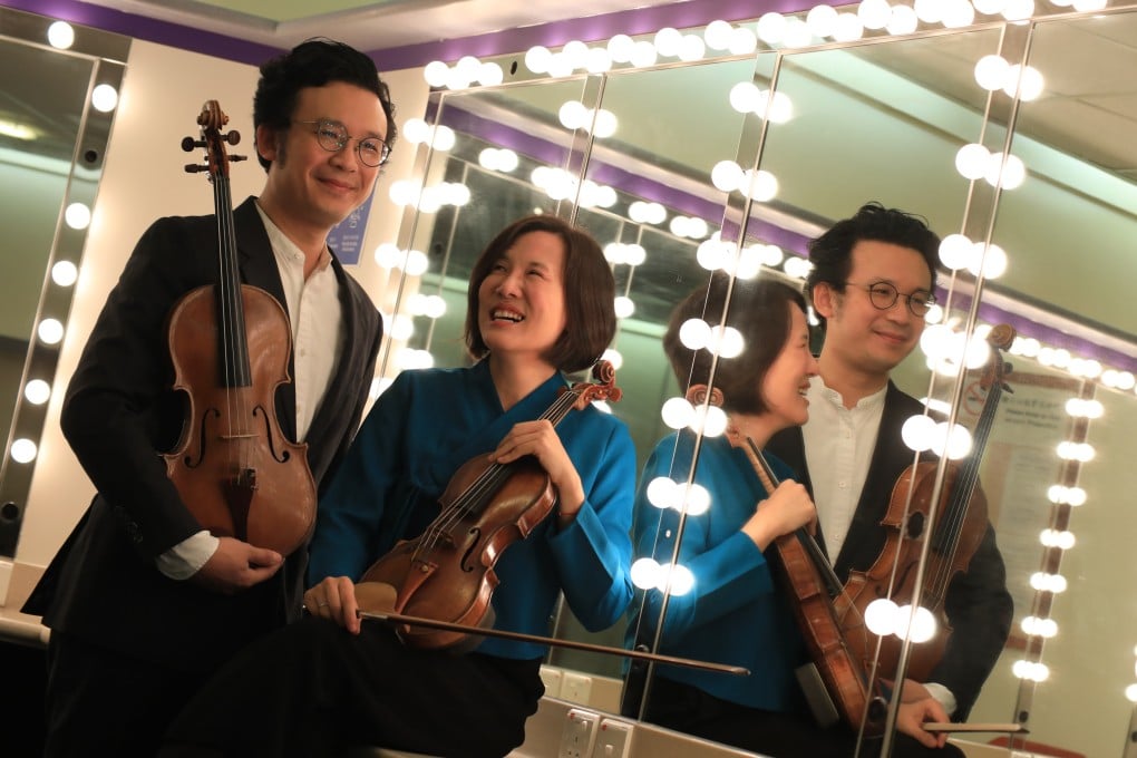 Principal Violist Andrew Ling and Assistant Principal Second Violin Leslie Ryang of the Hong Kong Philharmonic Orchestra will both take part in the New Year’s Eve countdown celebration. Photo: Felix Wong