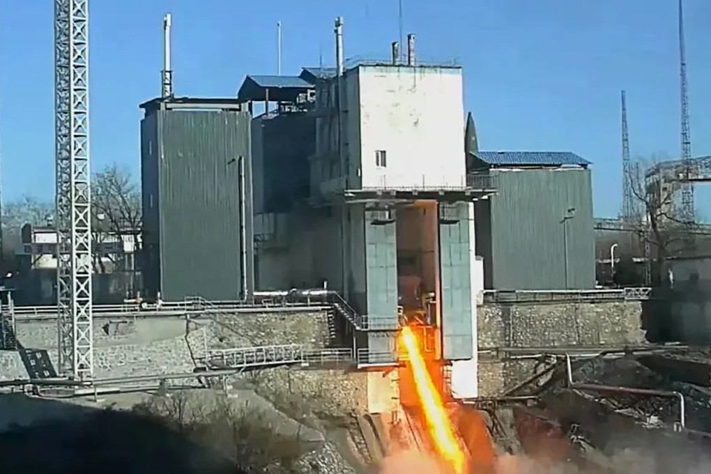 When completed, the 25 tonne thrust YF-79 will be the world’s most powerful expander cycle hydrogen-oxygen engine. Photo: Handout