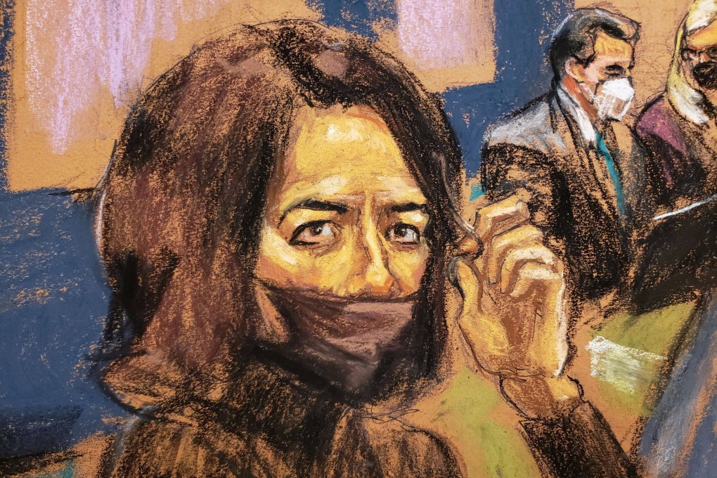 Ghislaine Maxwell sits in the courtroom to hear a note from the jury in a courtroom sketch in New York City on December 21. Photo: Reuters