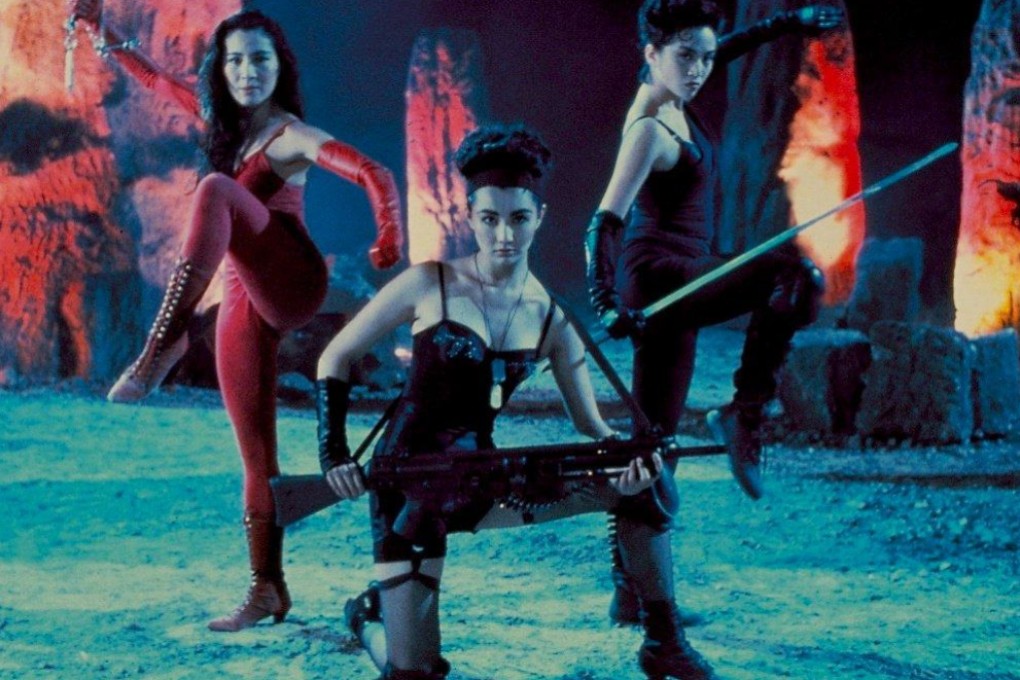 (From left) Michelle Yeoh, Maggie Cheung and Anita Mui in a still from The Heroic Trio (1993). Cheung has appeared in a variety of martial arts films despite having said that she has no interest in the genre.