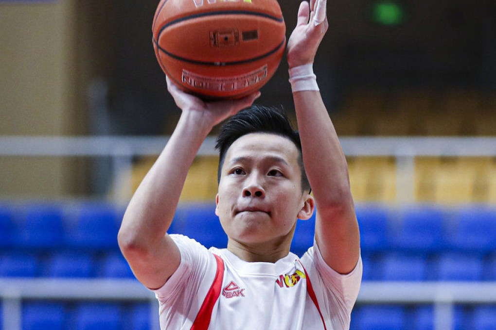 Li Tsz-kwan, the first Hong Kong women’s basketball player in the WCBA, in action for her team Shaanxi Tianze. Photo: Osports
