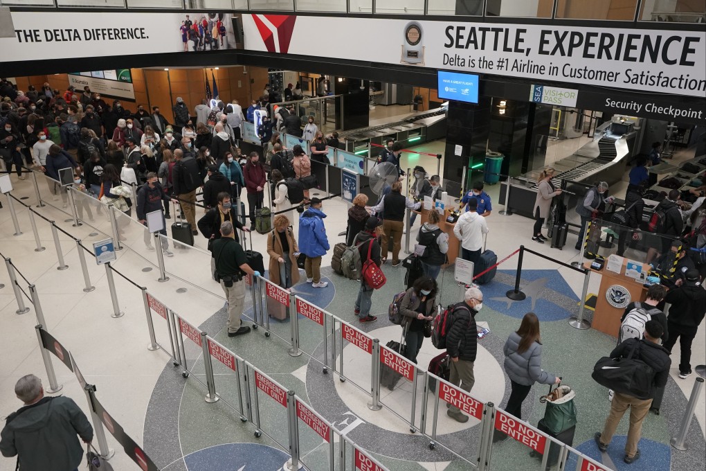 A Delta Air Lines flight returned to Seattle midway through a flight to China on Wednesday. Photo: AP