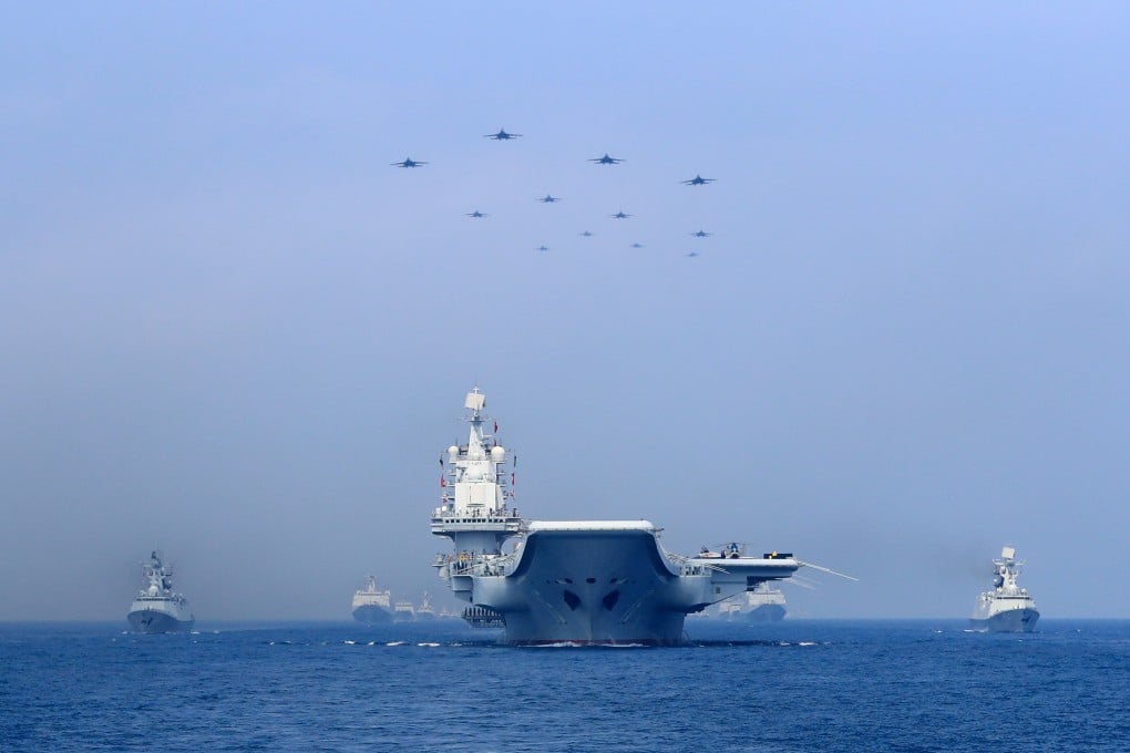Chinese warships were required for threats far and wide, a former colonel said. Photo: Reuters