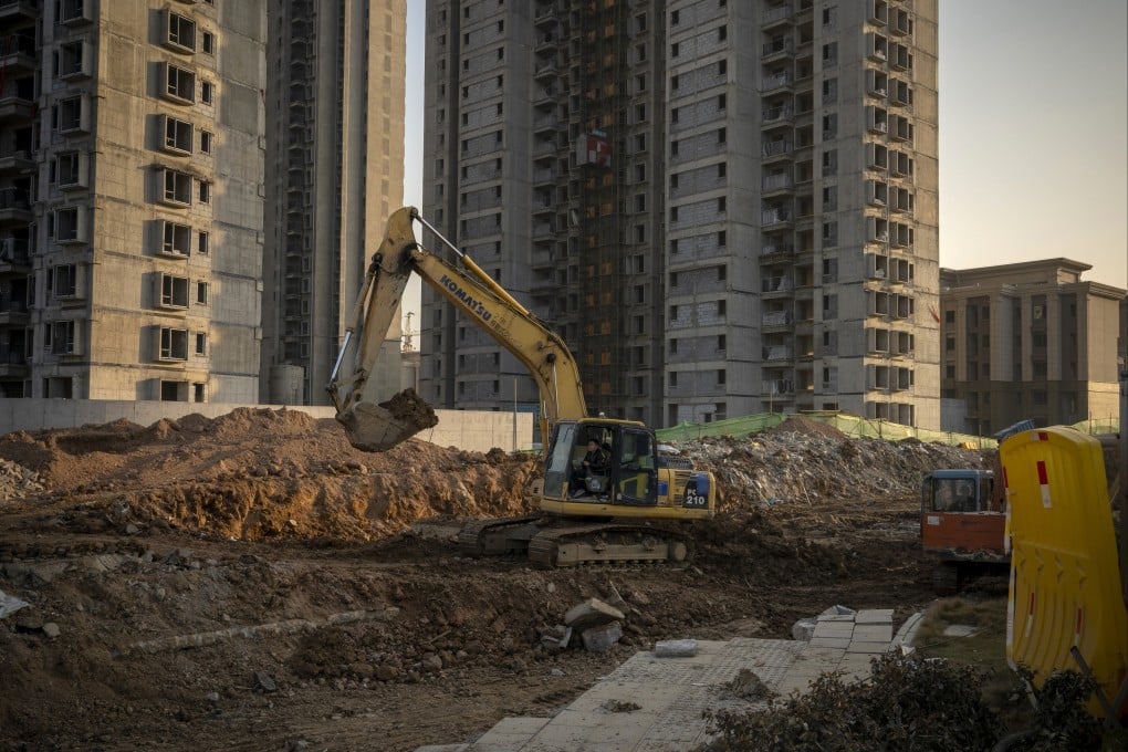 A China Evergrande Group construction site in Wuhan, China. ‘When it comes to the risk of individual names, you may have to manage your concentration level, as everyone in the market mostly relies on guessing which one will become the next Evergrande or Kaisa,’ says an analyst. Photo: Bloomberg