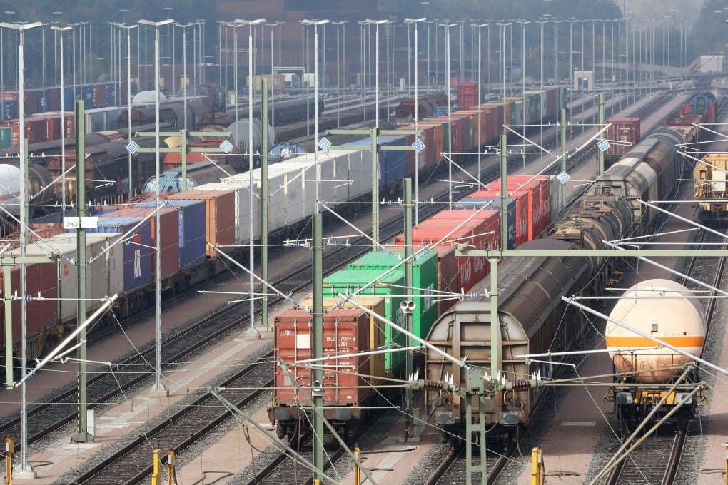 The railway network between Europe and China is a key component of President Xi Jinping’s Belt and Road Initiative, which seeks to link Asia, Europe and Africa with a network of ports, motorways and railways. Photo: EPA