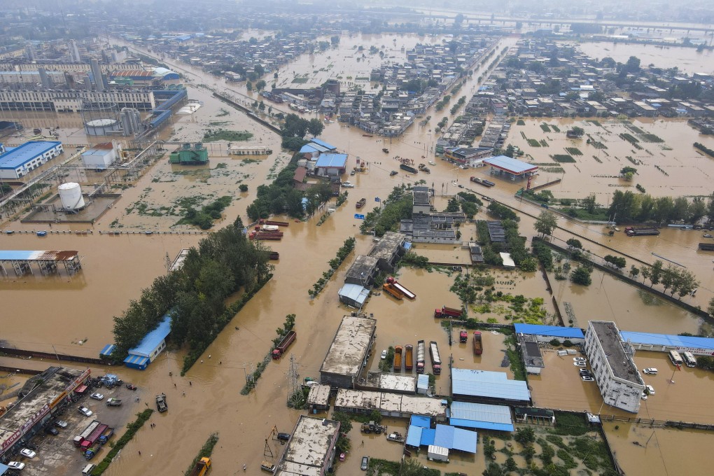 Henan saw devastating floods last summer. Photo: Simon Song