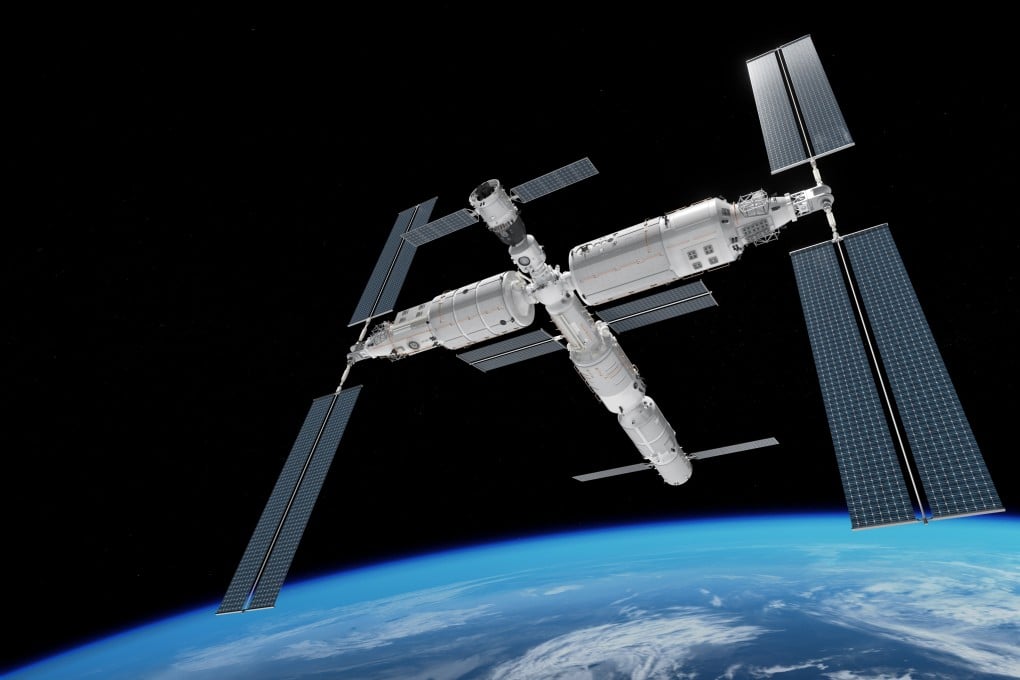 China’s Tiangong Space Station had two near misses. Photo: Handout