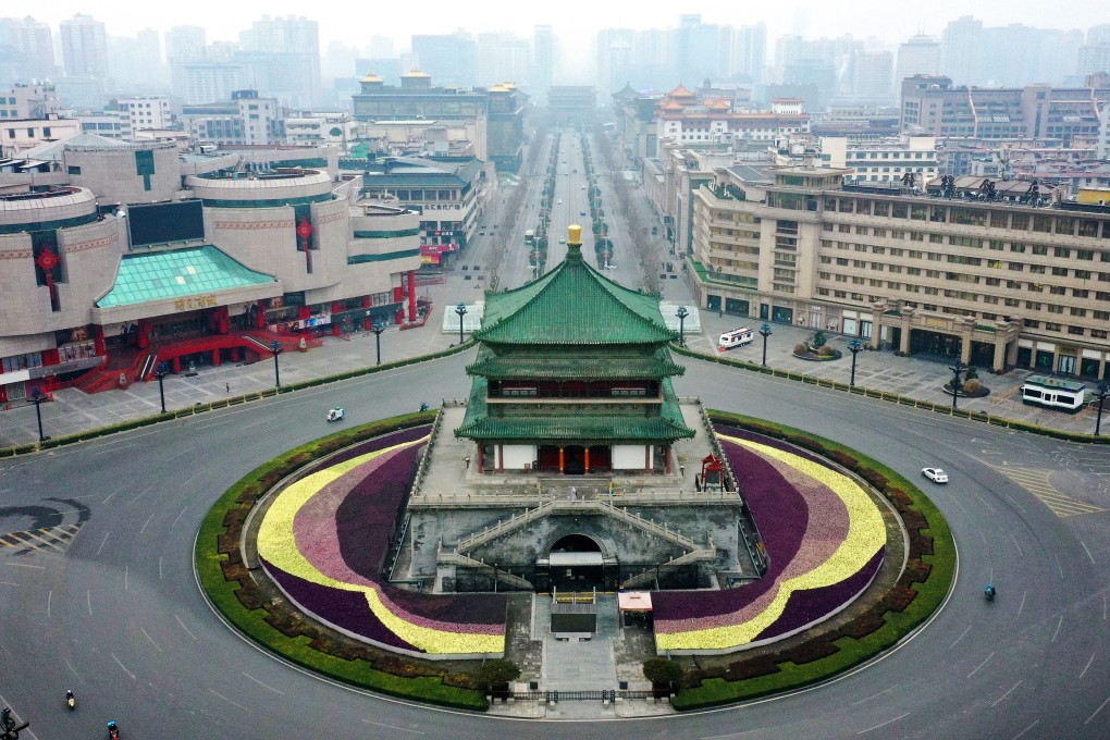 Xian, in Shaanxi province, has been locked down for nearly two weeks as authorities grapple with a Covid-19 outbreak. Photo: Xinhua