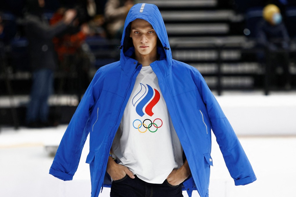 A more casual look is also on offer for Russian Olympic athletes. Photo: Reuters.