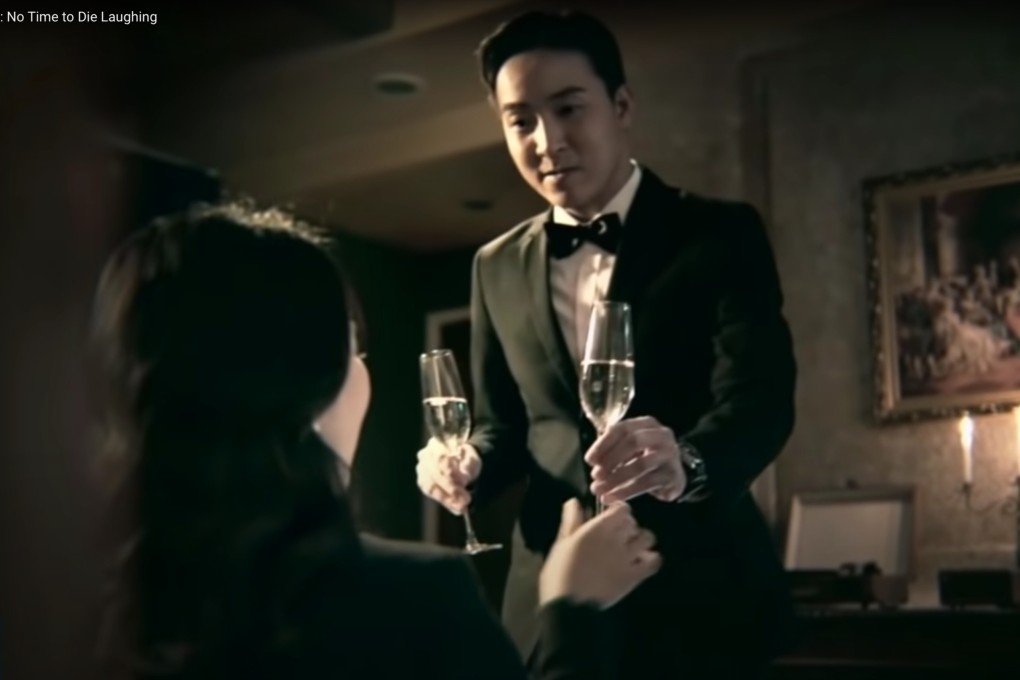 “James Pond” and “Black Window” in the spoof. Photo: Youtube