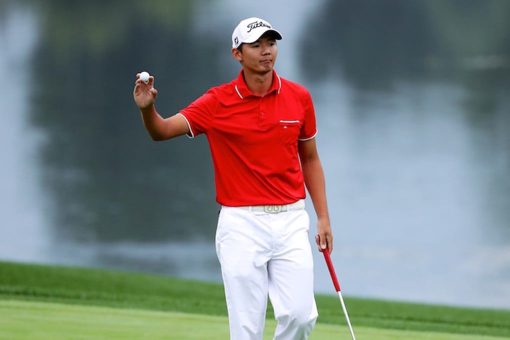 Hong Kong golfer Jason Hak Shun-yat wins the CGD Yunnan Championship in Kunming in China. Photo: Handout
