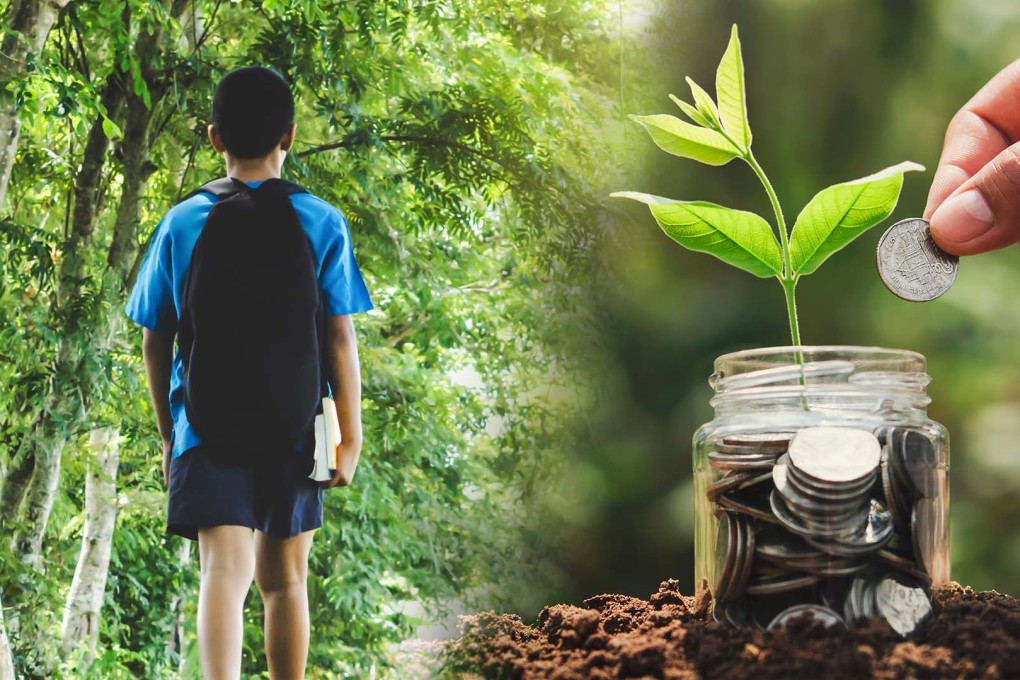 The story of a man who paid for a poor student’s education then ceased contact is similar to the concept of ‘pay it forward’, which was turned into a 2000 Hollywood movie of the same name. Photo: SCMP artwork