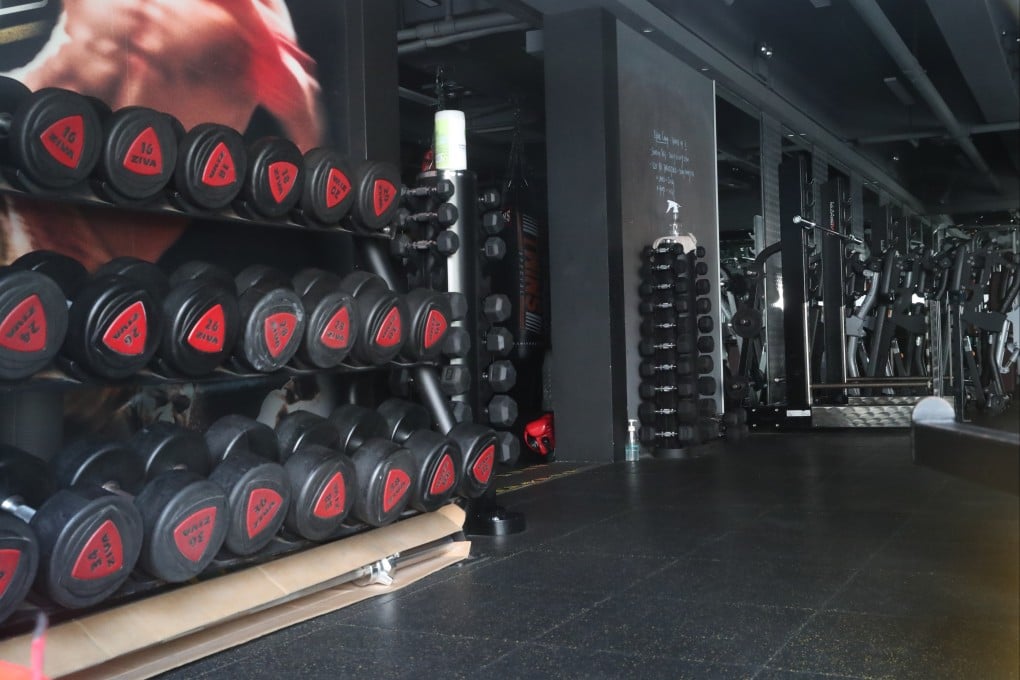 Hong Kong’s gyms and fitness studios are closed once again amid fear of another Covid-19 wave. Photo: Edmond So
