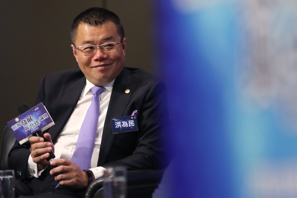 Witman Hung, principal liaison officer for Shenzhen Qianhai Authority. Photo: Edward Wong