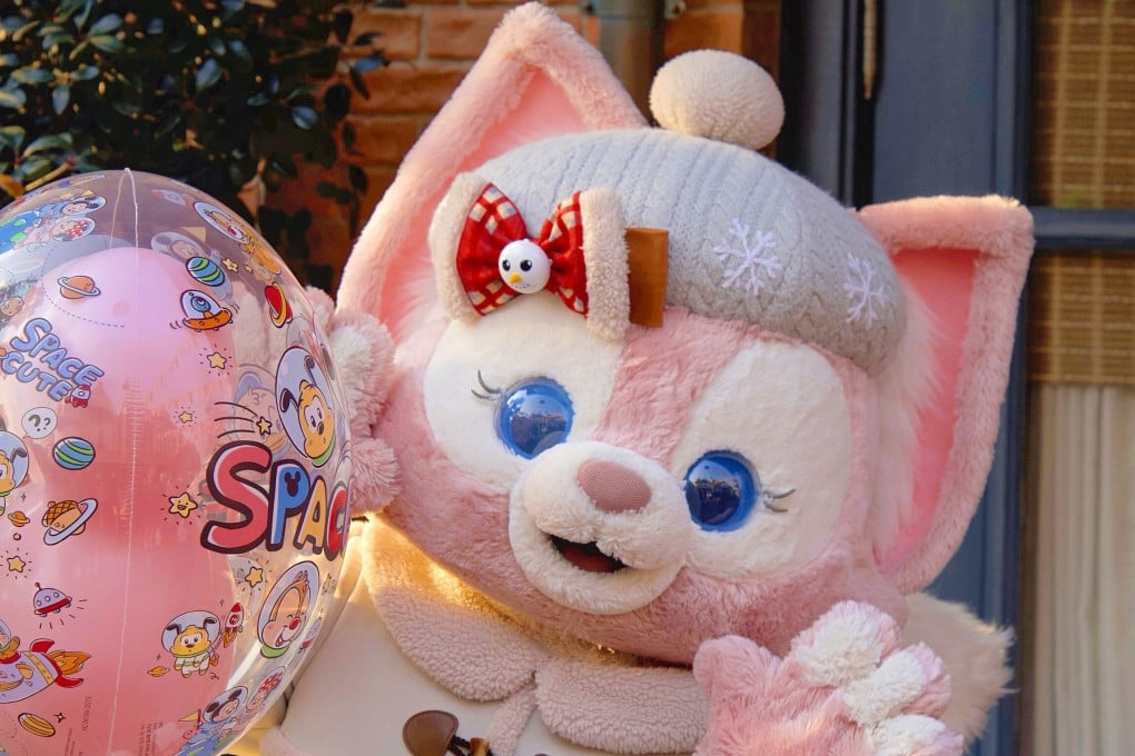 LinaBell, a pink fox developed by Shanghai Disney Resort that is largely unknown in the Western world, has become a new fan favourite in China. Photo: Weibo