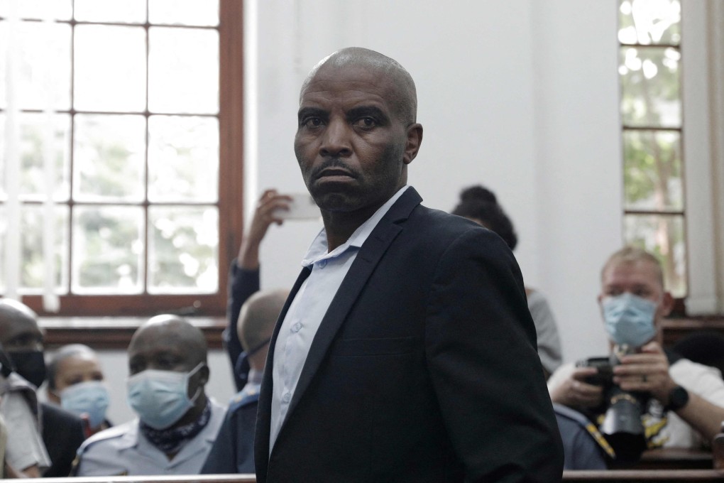 Zandile Christmas Mafe, a suspect linked to the first at South Africa’s Parliament. Photo: AFP