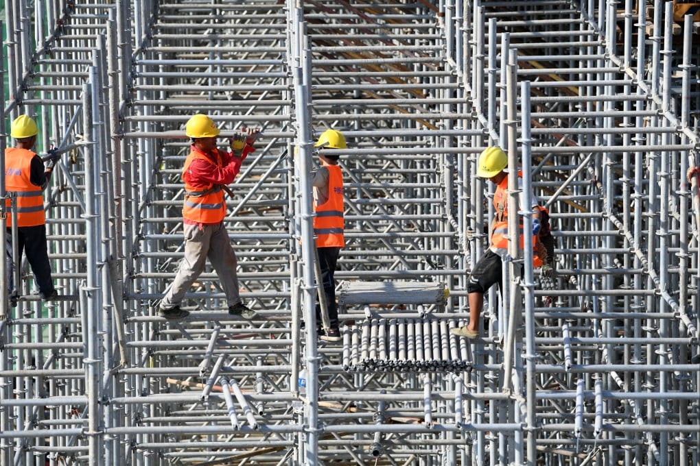 China’s cabinet has moved to quicken the pace of 102 major infrastructure projects outlined in its 2021-25 development plan. Photo: Xinhua