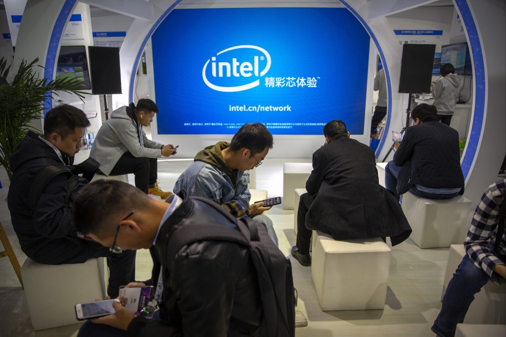 Before updating its letter to suppliers, chip maker Intel Corp had asked partners not to use labour or products from Xinjiang, which caused an uproar in China. Photo: AP