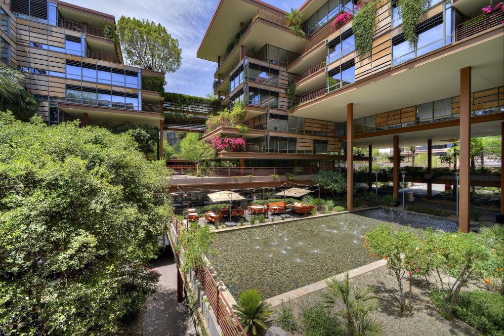 This two-bedroom penthouse in Arizona is listed for US$1.9 million and can also be bought with cryptocurrencies. Photo: Handout